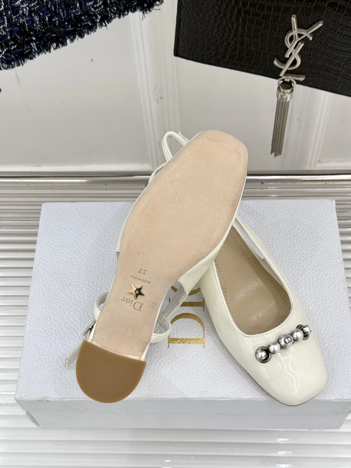 COCO-- 4ior KDV346VNI_S26W Calfskin Paris Heel height：5.5cm item:E-X000H2332